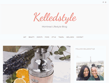 Tablet Screenshot of kelledstyle.com